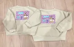 イーブイ　ポケモン　リンクコーデ　兄弟　姉妹　裏起毛　トレーナー 110 120