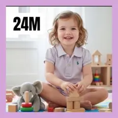 【新品】ラルフローレン　半袖　ポロシャツ　24M　Ralph Lauren