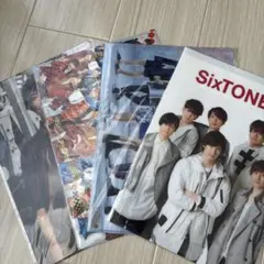 SixTONES クリアファイル４枚セット