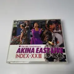 中森明菜 AKINA EAST LIVE INDEX-XXIII ライブ
