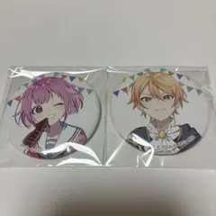 プロセカ 鳳えむ＆天馬司 缶バッジ 2個セット