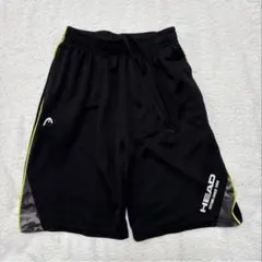 HEAD ハーフパンツ 160 ブラック スポーツウェア 短パン キッズ