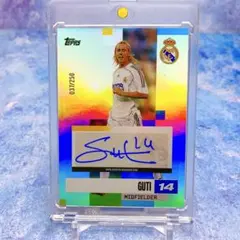 激レア【グティ】直筆サインカード　レアル・マドリード　250シリ　TOPPS