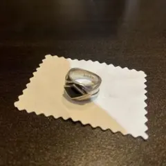 【silver 925】ヴィンテージオニキス　リング