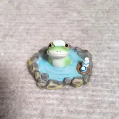 コポー　カエル　露天風呂　C