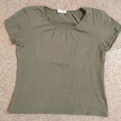 STYLE ME 半袖Tシャツ カーキ Mのサムネイル