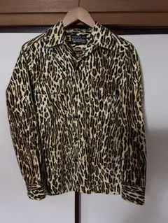 wackomaria ワコマリア レオパード柄 コットン シャツ Sサイズ