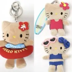 LOWRYSFARM ローリーズファーム マスコット 日焼けキティ キーホルダー