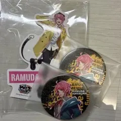 ヒプマイ ヒプノシスマイク 飴村乱数 缶バッジ リーダーズ ペーパースタンド