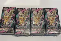 ポケモンカード　MEGAドリームex 新品未開封　全シュリンク付き　4BOX