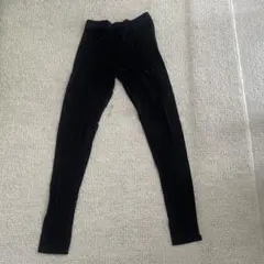 無印良品　ブラックウールレギンス Mサイズ