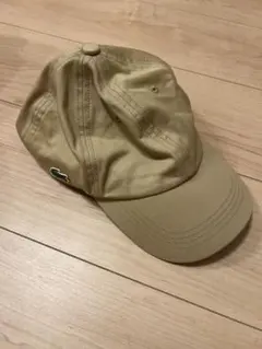 LACOSTE キャップ ベージュ