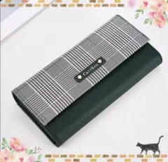 ♥即購入OK♥【グリーン】(❁ᴗ͈ˬᴗ͈)◞新品送料無料 長財布 大人気