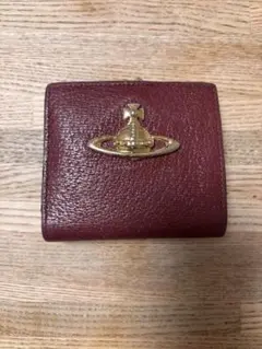 Vivienne Westwood 二つ折り財布 がま口 ボルドー