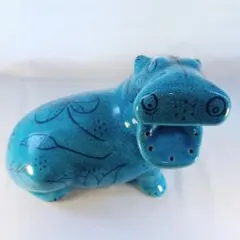リサラーソン カバ 貯金箱 - メルカリ