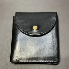 【Iru】ミニ財布 池之端銀革店 プエブロレザー ブラック【完売品】