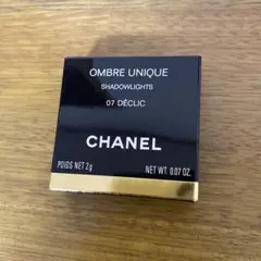 CHANEL OMBRE UNIQUE 07 DÉCLIC アイシャドウ