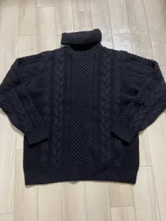 BEAUTY&YOUTH ケーブルニット Lサイズ