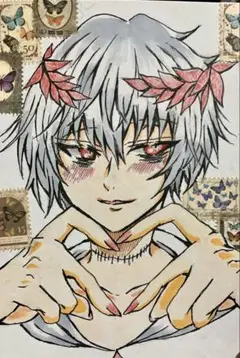 手描きアナログイラスト オリジナル㊹