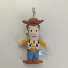 東京ディズニーリゾート　トイストーリー ぬいぐるみバッジ キーチェーン　ウッディ