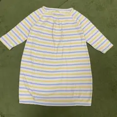 BEAMS mini ボーダーワンピース 130cmのサムネイル