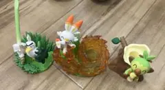 ポケモンデスクトップフィギュアガラル地方へGO!３種セット