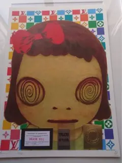 真作 DEATH NYC 世界限定100枚 アートポスター 奈良美智ツインズ