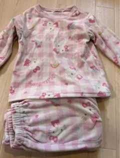 サンリオ ハローキティ パジャマ チェック柄 110cm