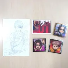 進撃の巨人 リヴァイ くじメイト インスタントカメラ風イラストカード