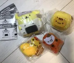 ポムポムプリン　お弁当マスコット　4個セット