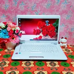 最新Win10/オフィス/4Gメモリー/DVD焼き/HDMI/ソフト多数/特典