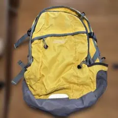 コールマン　ナイロン製イエロー/グレーのバックパック