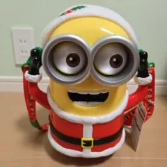 未使用 USJミニオンポップコーンバケツ クリスマス　ミニオン　サンタクロース