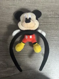 ディズニー ミッキーマウス カチューシャ ぬいぐるみのサムネイル