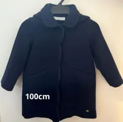 タルティーヌエショコラ　ネイビーコート　100cm