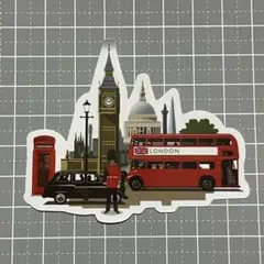【UU-34】防水ステッカー ワールド 旅行 ロンドン イギリス London