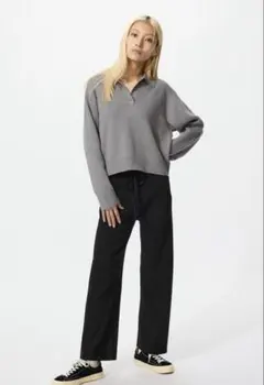 早い者勝ち‼️ウォッシャブルニットリブパンツ