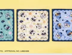 タイトーくじ　サンリオ　侍ジャパン　 タオル　カードセット　はなまるおばけ