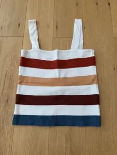 FOREVER 21 ストライプ ノースリーブ M