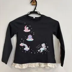 Dreamy Melody ユニコーン 長袖カットソー　ロンT 120