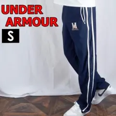 古着 ジャージ下 アンダーアーマー S ネイビー Y2543