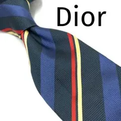 クリスチャンディオール Christian Dior ネクタイ　ストライプ
