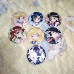 セーラームーン 缶バッジ 7個セット