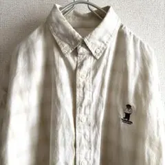 TeddyBear×SENSE OF PLACE 別注 長袖ストライプシャツのサムネイル