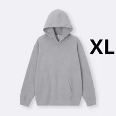GU スウェットパーカー　グレー　XL ／フーディー　プルオーバー