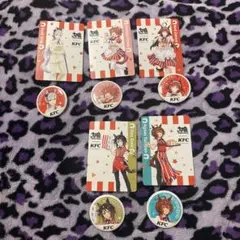 ウマ娘 ケンタッキー コラボ カード 缶バッジ セット