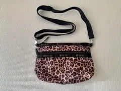 【LeSportsac】【CIAOPANIC TYPY】ヒョウ柄 サコッシュ