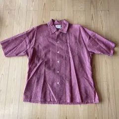 CAL O LINE ピンク ショートスリーブシャツ Sのサムネイル