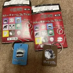 呪術廻戦 カラーチャームコレクション  五条悟 夏油傑  チャーム キーホルダー