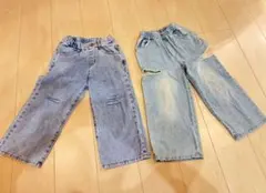 マイリトルワンダー、リトルウィークエンド　デニム　110